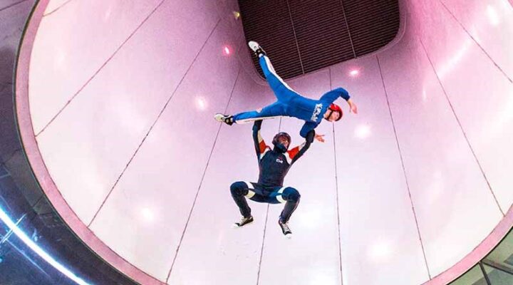 Indoor skydiving at ifly