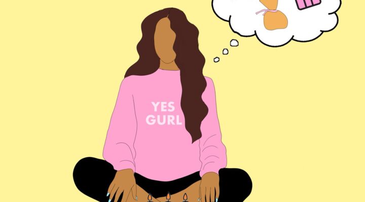 The immense pressure of sorting out your life in yours 20s: Yes Gurl illustration of girl worrying about life expectations