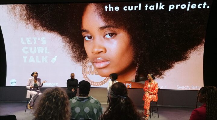 The Curl Talk Project event