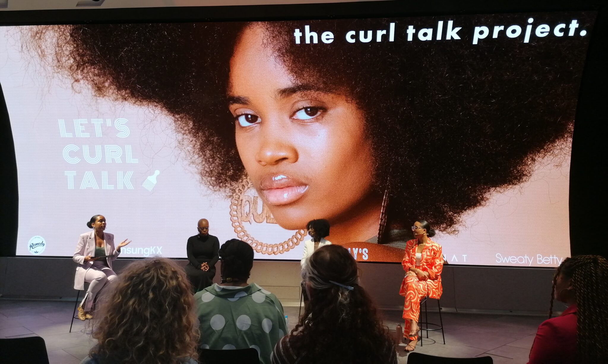 The Curl Talk Project event